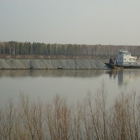 река, деревня Пристань-почта