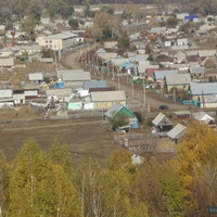 Вид  с горы на Яныбаево