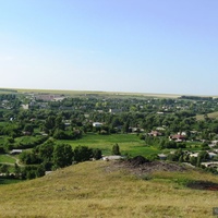 Вид на центр села