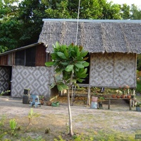 Провинция Сатун. Дом в деревне на острове Липе.
