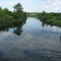Река Тагил с Лебяжинского моста