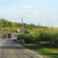 Граница Запорожской и Днепропетровской областей