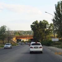 Мост через железную дорогу