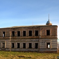 Заброшенная школа в селе Павловка
