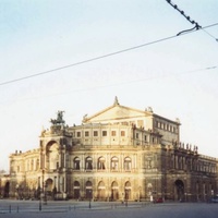 Дрезден. Оперный театр.
