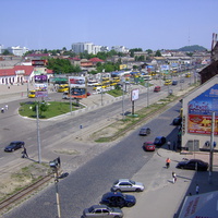 Ул. Городоцкая. Вид на пригородский вокзал