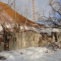 Остатки институтского забора