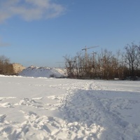 Место будущей высотки