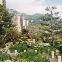 Монако.  Японский садик.