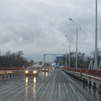 Понтонный мост через Оку