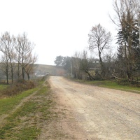 Початок села (з сторони с. Пахиня)