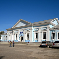ЖД вокзал в селе В.Баскунчак