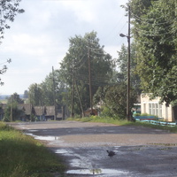 После дождя ул.Ленина . Село Порез