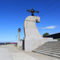 Монумент в честь 400-летия Архангельска