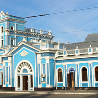 Ставрополь. Здание железнодорожного вокзала.