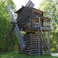 Ветряная мельница 19 века