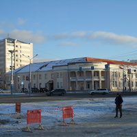 Южно-Сахалинск. Гостиница "Дальневосточник".