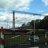 ж/д переезд в Щербиновке