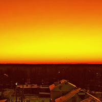 Чёрный Яр. Рассвет.