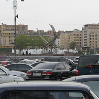 Фонтан возле Киевского вокзала