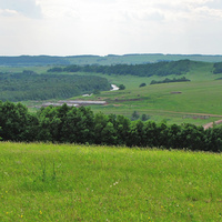 Вид на Алтаевскую ферму