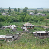 Вид с холма на Новохмелёвку