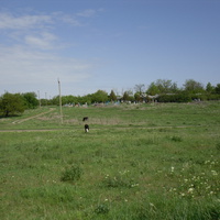 хутор Пудовой, вид от реки.