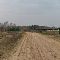 Дорога в деревню со стороны д. Богутичи