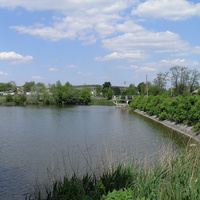Озеро в центре села_май,2011г.
