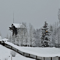 Вид на музей "Малые Корелы"