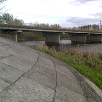 Міст через річку Рось. с. Завадівка.