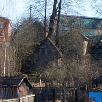 Старо-Пареево.Вид на фабричную сторону с речки.