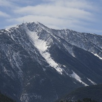 Вид на горнолыжный склон Аркалис