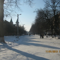 Місто  взимку