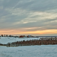 Вид из музея