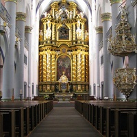 Церковь иезуитов в Падерборне, внутреннее убранство