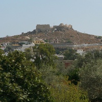 Руины крепости крестоносцев