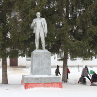Пристень. Памятник В.И. Ленину.
