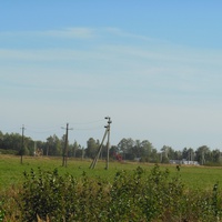 Нефтяной пейзаж между д.Лазаревка и Будка