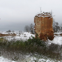 Руины бывшего замка Сапег
