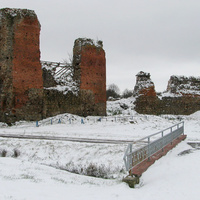 Вид на замок Ольгерда (руины)