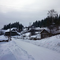 Усть-Нытва зимой.2011 год.