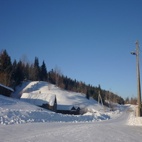 Усть-Нытва зимой.2011 год.