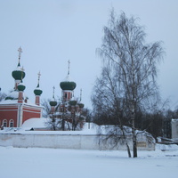 Территория бывшего Богородицкого женского монастыря. XVII век.