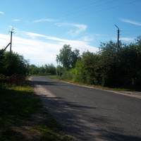 Выезд по ул. 2-я Пушкина по объездной дороге в село Никольское. Июль 2012 г.