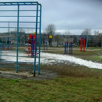 Спортивная площадка школы №17.