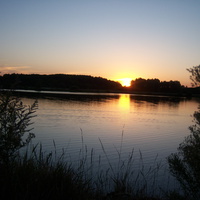 Озеро (карьер) в д. Зуевке. Лето 2012 г.