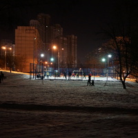 Дворовая площадка на Бирюлевской, 52