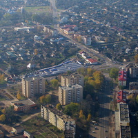 Вид на центр города