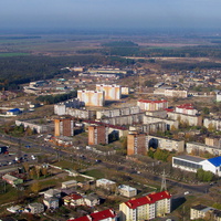 Вид на микрорайон "Мелиоратор" и западную часть города
